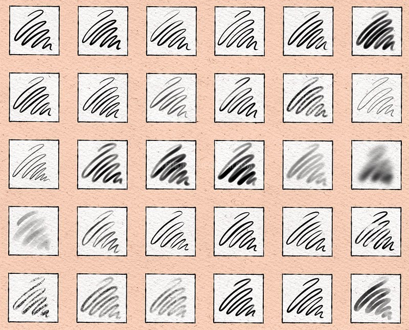 Procreate动漫工作室日常画笔